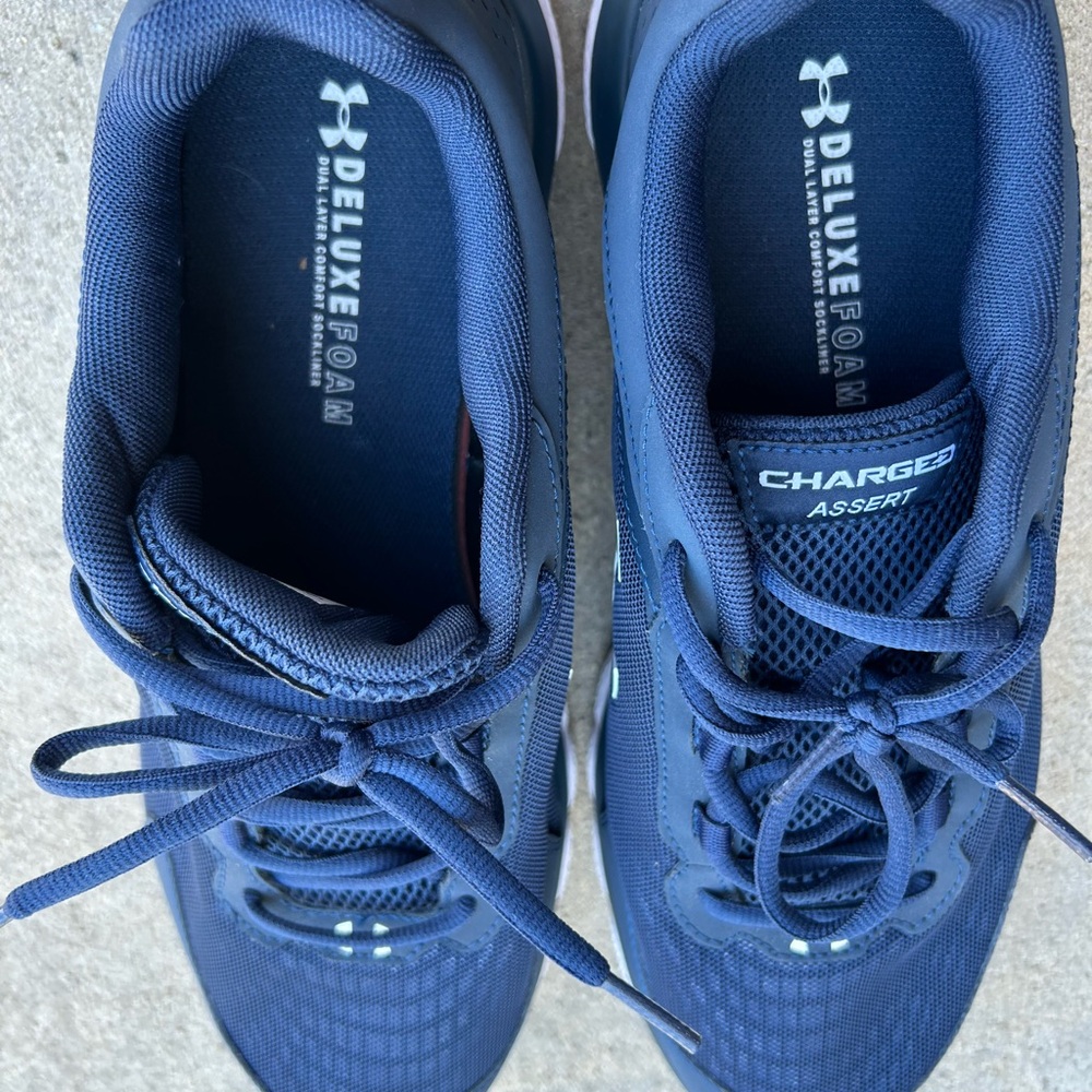 Under Armour Charged Assert Men's Athletic Shoes - Navy